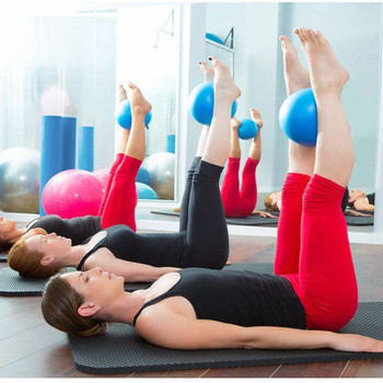 25 εκατοστά Γιόγκα Μπάλα Αντιπίεσης Smooth Pilates Balance Άσκηση Μπάλα Γυμναστήριο Γυμναστήριο Home Training Yoga Core Ball