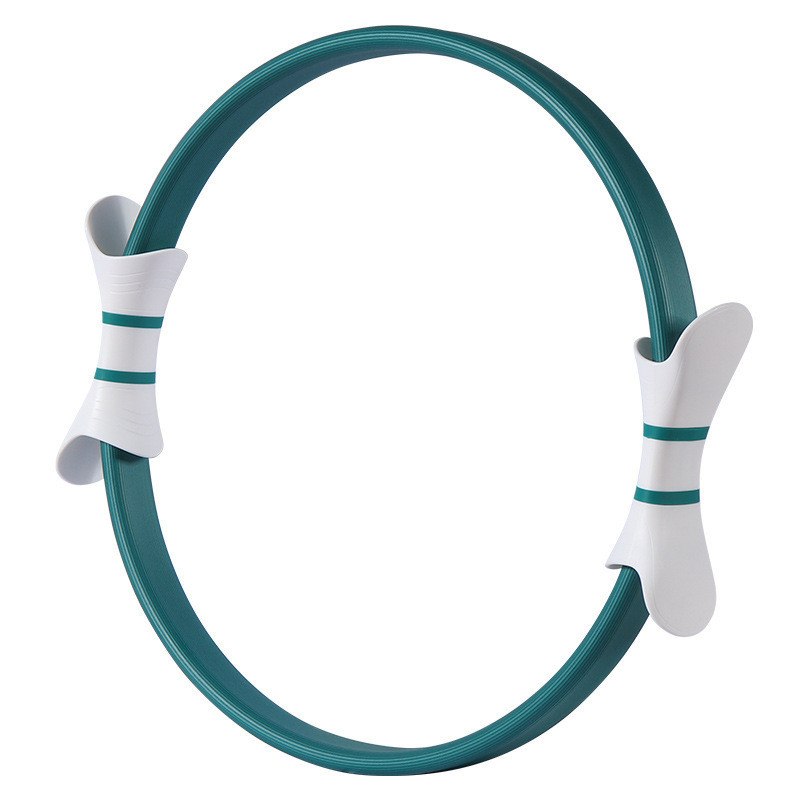 Pilatese maagiline rõngas, lahtine seljaosa, õhuke kahe käepidemega joogarõngas Kodu jõusaal Treening Sport kaalust alla võtta Keha vastupidavus täiustatud