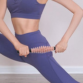 Joogapulk, pestav libisemisvastane käepide, sügav lõõgastav reguleeritav käik, 12 rattaga jõusaali massaažirull jalgadele