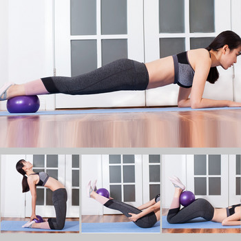 Mosodo 25cm Pilates Ball Yoga Balls PVC Gymnastics Balance Fitball Σπίτι Γυμναστήριο Άσκηση Σταθερότητας Προπόνηση μπάλας Εξοπλισμός γυμναστικής