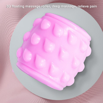 Jooga massaažirulli päästikupunkti plokk Ujuv lihasmassaaži rull Fascia masseerija kaelale, käele ja jalgadele lihaskoe tööriist