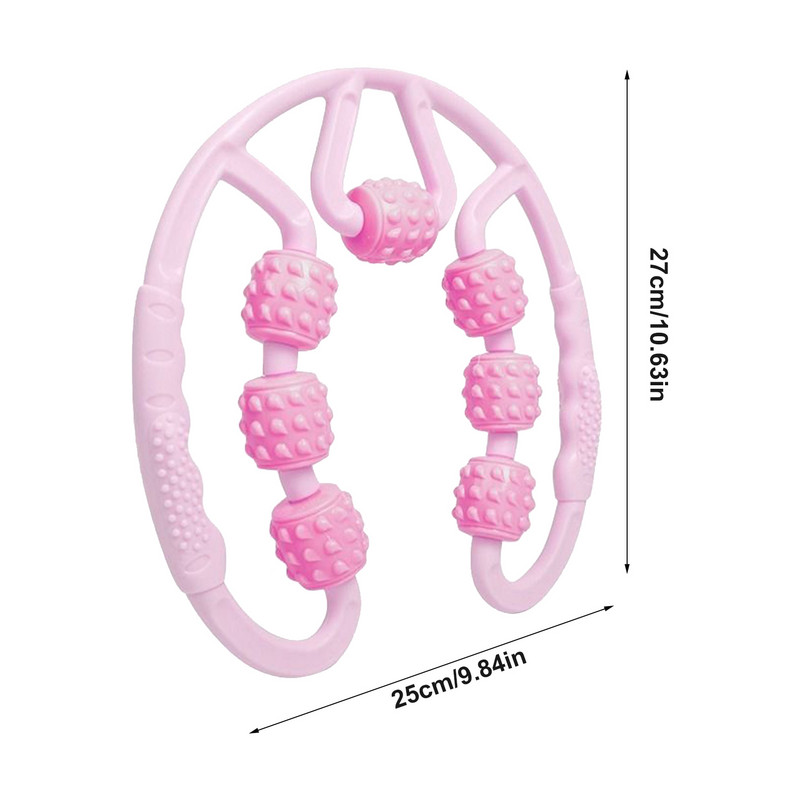 Jooga massaažirulli päästikupunkti plokk Ujuv lihasmassaaži rull Fascia masseerija kaelale, käele ja jalgadele lihaskoe tööriist