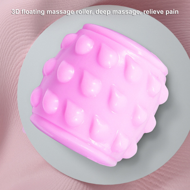 Jooga massaažirulli päästikupunkti plokk Ujuv lihasmassaaži rull Fascia masseerija kaelale, käele ja jalgadele lihaskoe tööriist