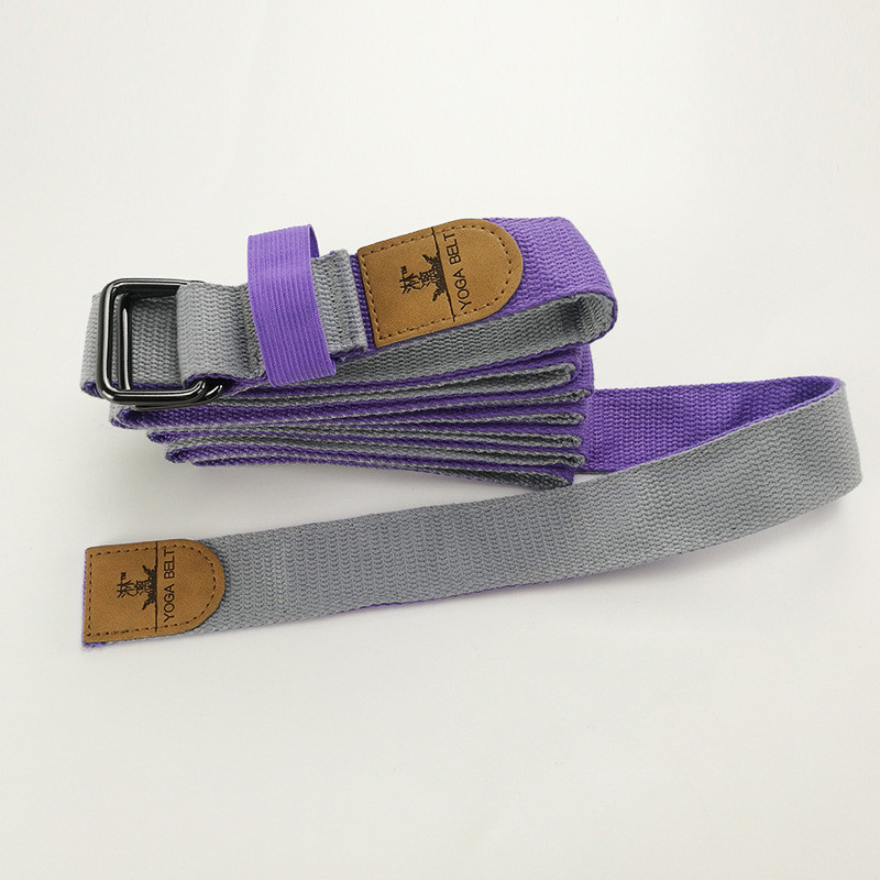Naiste joogaköis 3 m pikkune abistav joogavarustus Kahekihiline puuvillane veniv rihm fitnessiharjutuste talje jalgade pingutusrihmade jaoks
