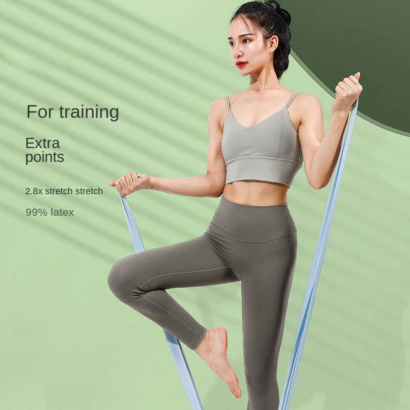 Avaleht Jooga pingutusleht harjutus venitus venitusrihm TPE pingutusrihm Fitness takistus venitusjooga vöö