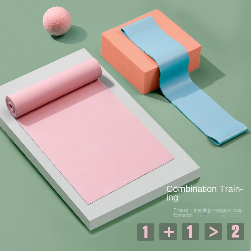 Avaleht Jooga pingutusleht harjutus venitus venitusrihm TPE pingutusrihm Fitness takistus venitusjooga vöö