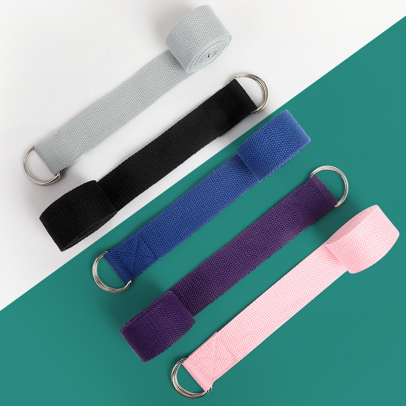 Joogarihmade hulgimüük Treeningnöör venitusrihm Multifunktsionaalne Pilatese jooga D-rõngas treeningtööriistad Jõusaalivarustus 5 tk