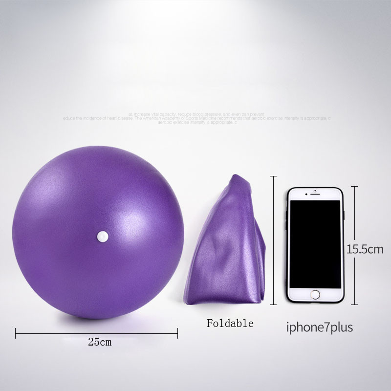 Mini Yoga Ball Füüsiline Fitness Ball Fitness Appliance Treening tasakaal Pall kodu Treener Tasakaalu Pods JÕUSM Jooga Pilates