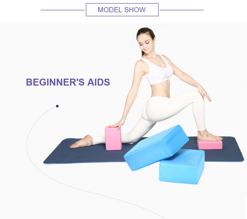 EVA Пилатес Йога Блокчета Кубчета Тухли Подложка Възглавница Възглавница Консумативи за спортна йога Тренировка Домашни упражнения Оборудване за бодибилдинг