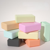 EVA vahust joogaplokid suure tihedusega jõusaali jooga kuubikud klotsid, padi lastele täiskasvanud algajatele, treenimiseks, treenimiseks.