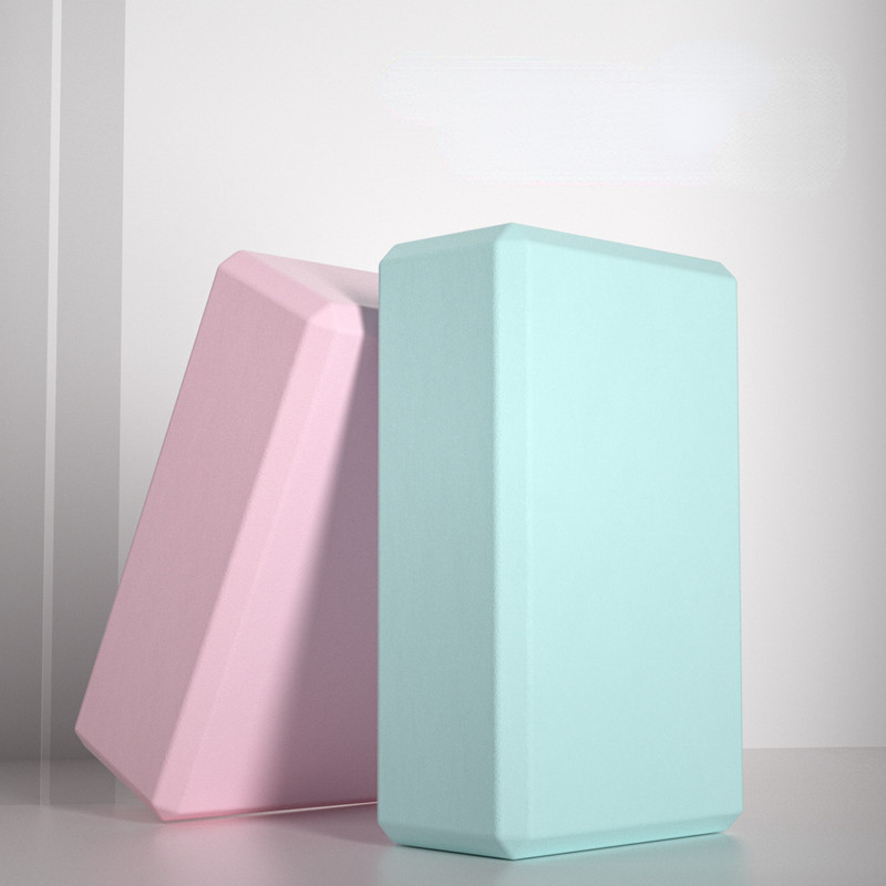 EVA vahust joogaplokid suure tihedusega jõusaali jooga kuubikud klotsid, padi lastele täiskasvanud algajatele, treenimiseks, treenimiseks.