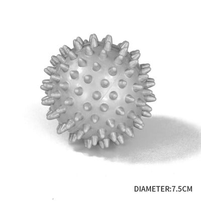 Izom PVC tartós tüskés masszírozó labda trigger pont Sport Fitness kéz láb fájdalom csillapító talpi fasciitis csillapító sündisznó labda