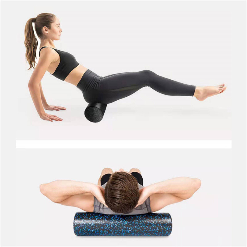 EPP Solid Yoga Roller Relax Muscles Home Yoga Block Colon Foam Balance Massage Shaft Фитнес оборудване Пилатес Допълнителен инструмент
