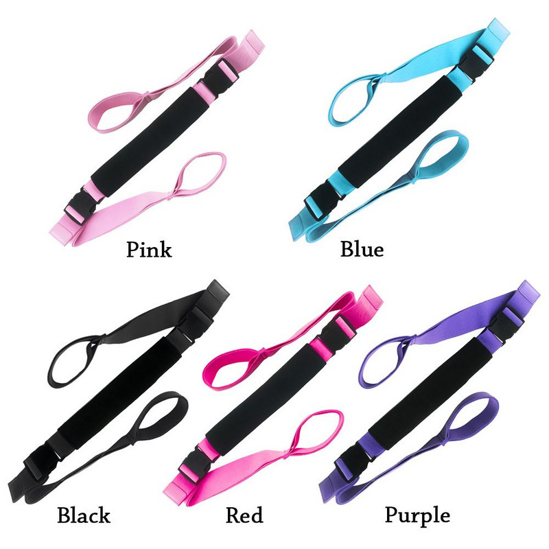 Varustus Fitness Elastne kaasaskantav venitav jalarihma vastupidavusriba Treeningtarvikud Reguleeritav pikkus