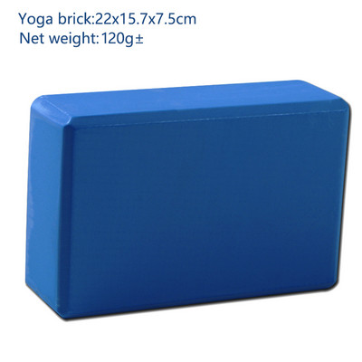 EVA Yoga Blocks Спортни упражнения Пяна за фитнес Тренировка Помощ за разтягане Оформяне на тялото Здравни тренировки за жени Фитнес йога тухла