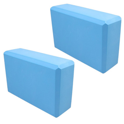 2PCS EVA Gym Blocks Foam Brick Training Упражнения Фитнес оборудване Dance Yoga Допълнителен инструмент Разтягане Оформяне на тялото Йога Blocks