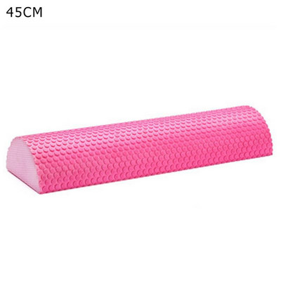 YOGO Balance Pad Полукръгла EVA ролка от пяна за йога пилатес фитнес оборудване Йога блокове с масаж с плаваща точка 30-45 см