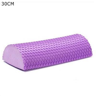 YOGO Balance Pad Полукръгла EVA ролка от пяна за йога пилатес фитнес оборудване Йога блокове с масаж с плаваща точка 30-45 см