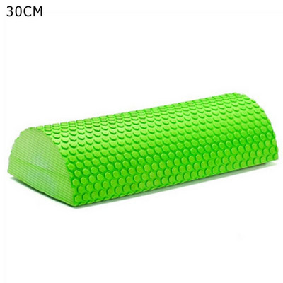YOGO Balance Pad Полукръгла EVA ролка от пяна за йога пилатес фитнес оборудване Йога блокове с масаж с плаваща точка 30-45 см