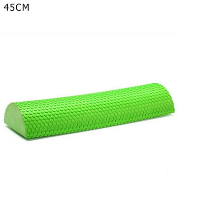 YOGO Balance Pad Полукръгла EVA ролка от пяна за йога пилатес фитнес оборудване Йога блокове с масаж с плаваща точка 30-45 см