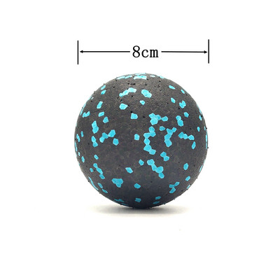 Massaažipallide komplekt Lacrosse Ball EPP lihaspall müofastsiaalselt vabastavate lihaste lõdvestamiseks akupunktmassaažiks