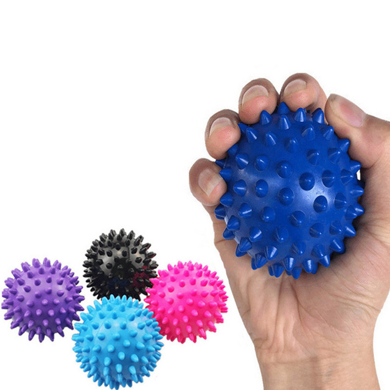 PVC smaigalys masažo kamuoliuko paleidimo taškas Sportinis kūno rengybos rankų ir pėdų skausmą malšinantis padų fascitą malšinantis pratimų kamuoliukas fitneso kamuolys
