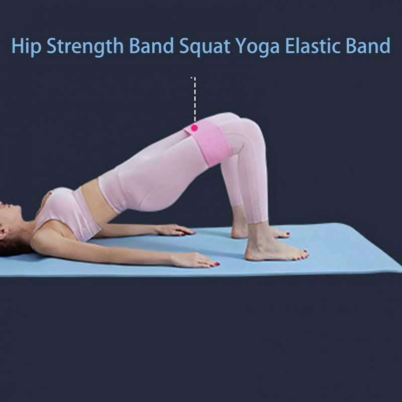 Elastne rihm erksavärviline kõrge elastsusega ühevärviline treening puusaaas elastne riba treeningvarustus