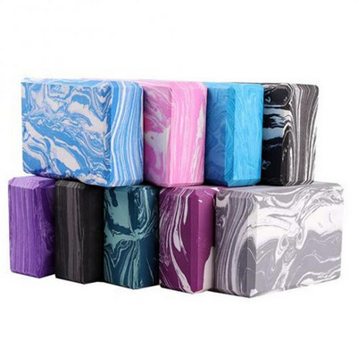 Поддръжка за безопасност Камуфлаж Нежно докосване Yoga Brick Материал с висока плътност Eva Dance Brick Устойчив на износване Красота за фитнес и тяло