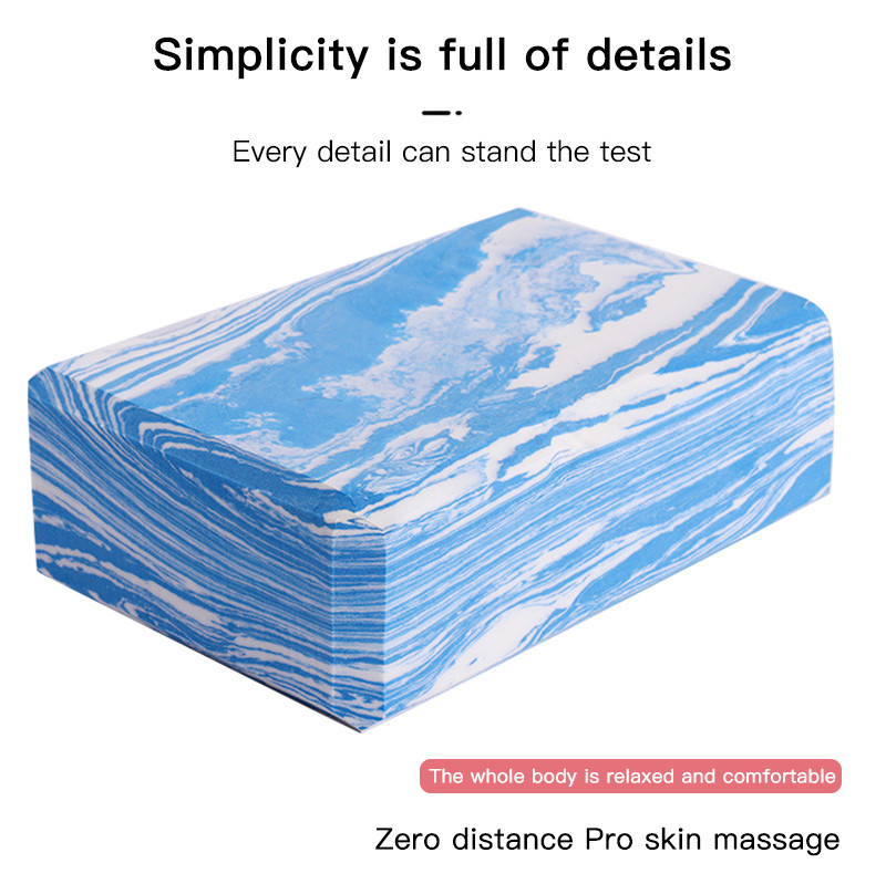 Поддръжка за безопасност Камуфлаж Нежно докосване Yoga Brick Материал с висока плътност Eva Dance Brick Устойчив на износване Красота за фитнес и тяло