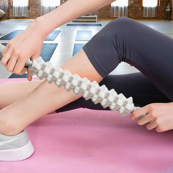 EVA keskmise tihedusega lihaste massaažitööriist seljavahurull, sügavkoe massaažirull venitusharjutuseks jooga lõdvestamiseks