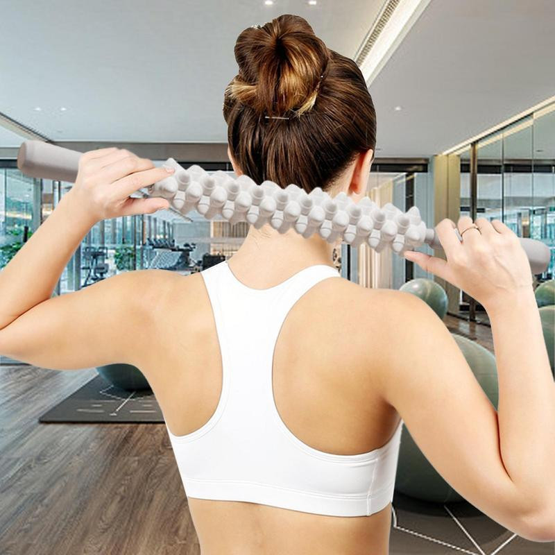 EVA keskmise tihedusega lihaste massaažitööriist seljavahurull, sügavkoe massaažirull venitusharjutuseks jooga lõdvestamiseks