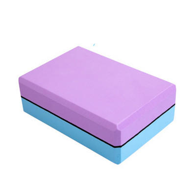 Нова мода EVA Yoga Block Brick Training Упражнение Фитнес Спортен инструмент Неплъзгаща се Йога Възглавница Кубове За Йога Разтягане на тялото