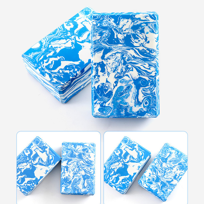 Eva Gym Blocks Yoga Brick kréta blokk Balance Pad Fitness Set Felszerelés Női Párna Párna Stabilizált Jóga Heveder