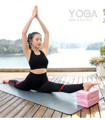 Joogaplokk kamuflaažiga jõusaali telliste komplekt Fitness Treeningtööriistad Stabiilsus Pilates Meditatsioon Tugi padjapadja venitamine