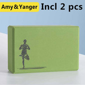 2tk komplekt EVA joogaplokist vahtklotsist Gym Pilates for Exercise Fitness