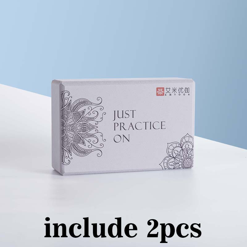 2tk komplekt EVA joogaplokist vahtklotsist Gym Pilates for Exercise Fitness