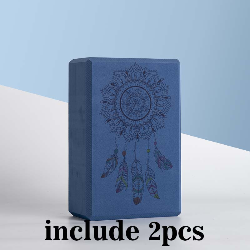 2tk komplekt EVA joogaplokist vahtklotsist Gym Pilates for Exercise Fitness