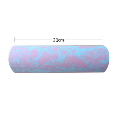30/45CM Rouleau flottant en mousse de Yoga irisé bloc de Pilates haute densité pour Fitness Massage corporel