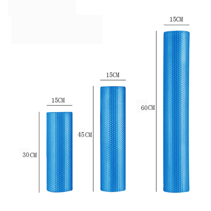 30/45/60 cm joogavahurull Suure tihedusega EVA lihaste rull isemassaažitööriist jõusaali Pilatese jooga treeningsaali varustusele