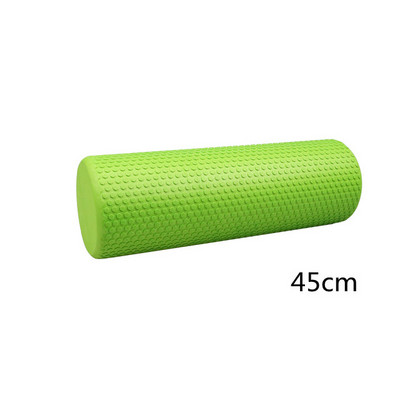 30/45 см EVA йога пяна ролка с висока плътност Мускулен масажен валяк Инструмент за самомасаж Фитнес зала Пилатес Йога Фитнес Фитнес оборудване