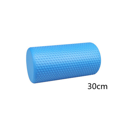 30/45 см EVA йога пяна ролка с висока плътност Мускулен масажен валяк Инструмент за самомасаж Фитнес зала Пилатес Йога Фитнес Фитнес оборудване