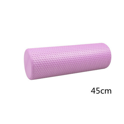 30/45 см EVA йога пяна ролка с висока плътност Мускулен масажен валяк Инструмент за самомасаж Фитнес зала Пилатес Йога Фитнес Фитнес оборудване