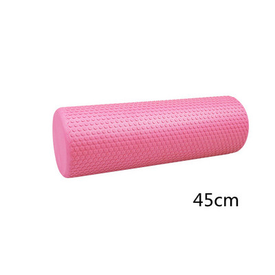 30/45 см EVA йога пяна ролка с висока плътност Мускулен масажен валяк Инструмент за самомасаж Фитнес зала Пилатес Йога Фитнес Фитнес оборудване
