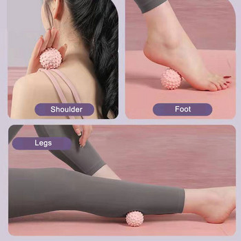 TPR Fascia Roller Jooga Maapähklimassaaž Pall Selg Jalad Jalalihaste lõdvestamine Pilatese treeningvarustus Avaleht Naised Mehe teraapia