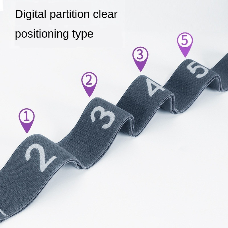 Еластично въже за йога Високоеластичен разтеглив колан за йога Консумативи за йога Танцов фитнес Допълнителен колан