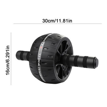 Roată abdominală Rolă de gimnastică pentru acasă Rola AB Roată de gimnastică Fitness Antrenament abdominal Echipament sportiv pentru modelarea corpului