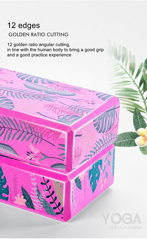 EVA jõusaali vahtplokid klotsid Treening Treening Fitnessi Komplekt Jooga Venitus Keha Vormiv Polster Padi padi Jooga klotsid