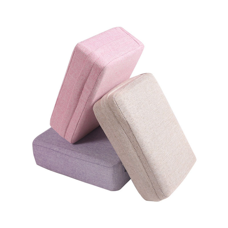 1 db-os jógapárnatáska jógablokk szett Pilates tégla fitnesz szalag szett gyakorlat fitnesz edzés blokk tégla gumiszalag