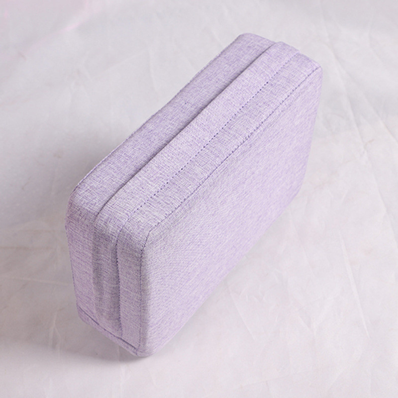 1 db-os jógapárnatáska jógablokk szett Pilates tégla fitnesz szalag szett gyakorlat fitnesz edzés blokk tégla gumiszalag