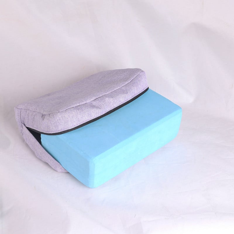 1 db-os jógapárnatáska jógablokk szett Pilates tégla fitnesz szalag szett gyakorlat fitnesz edzés blokk tégla gumiszalag